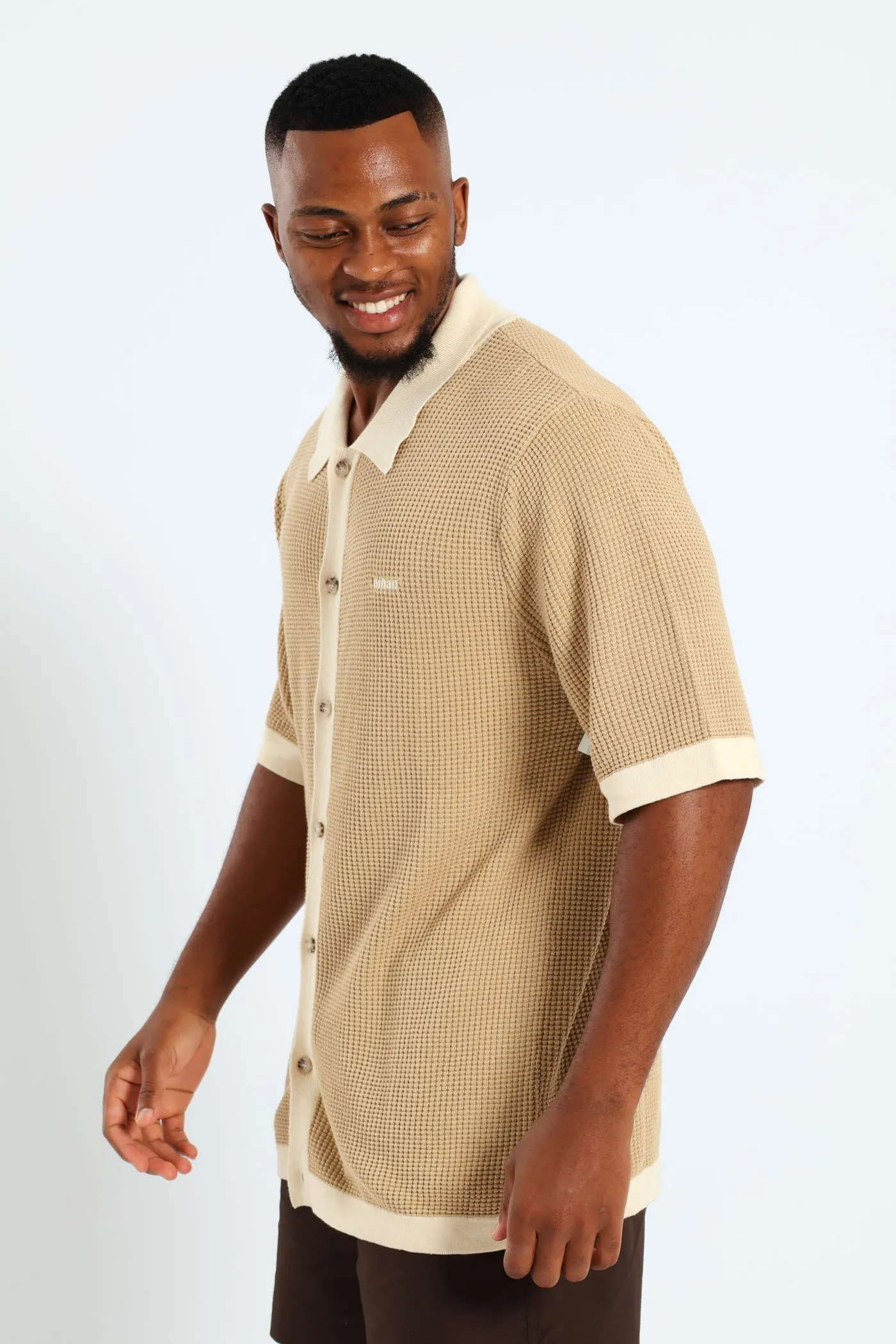 Texture Resort Shirt - Sand sold by Edgars product image thumbnail 2