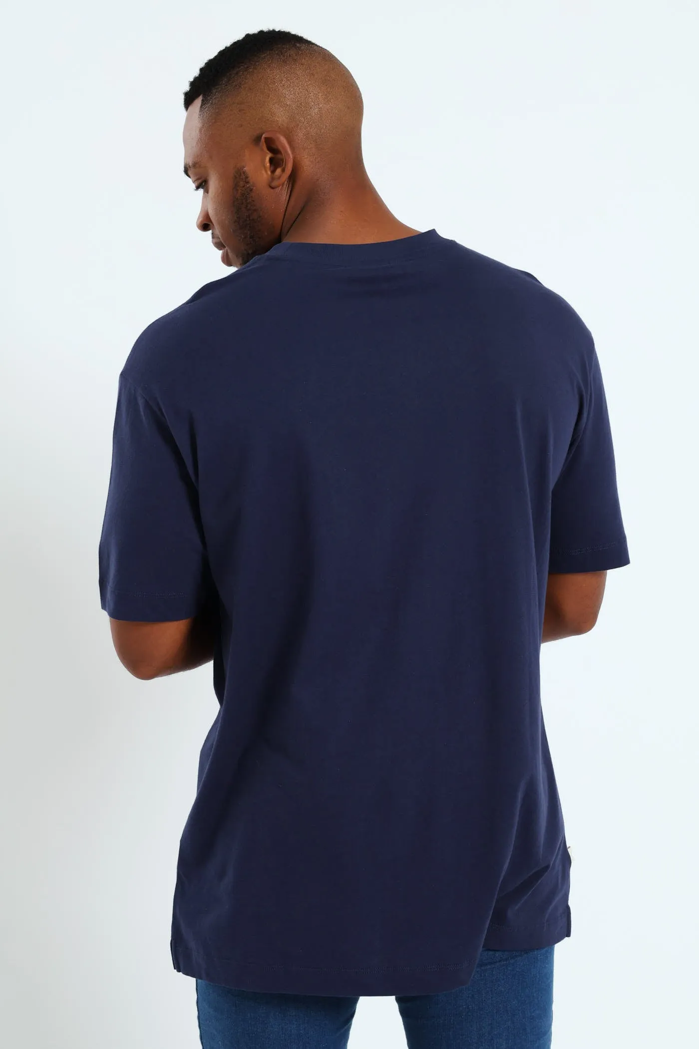 Center Logo Tee - Navy sold by Edgars product image thumbnail 3