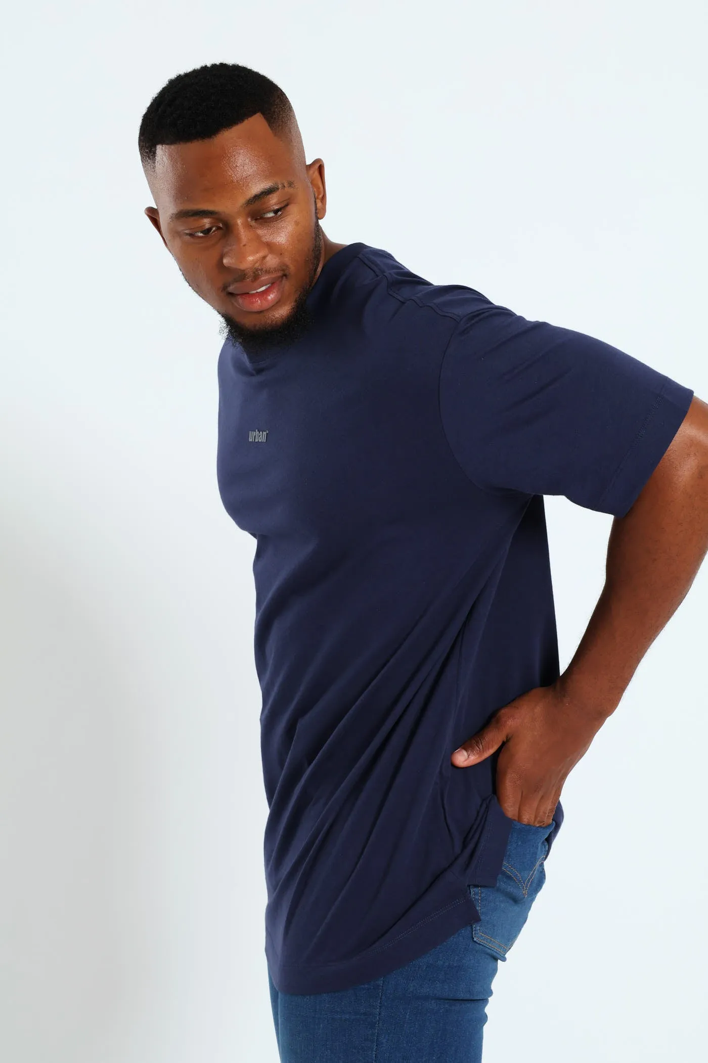 Center Logo Tee - Navy sold by Edgars product image thumbnail 2