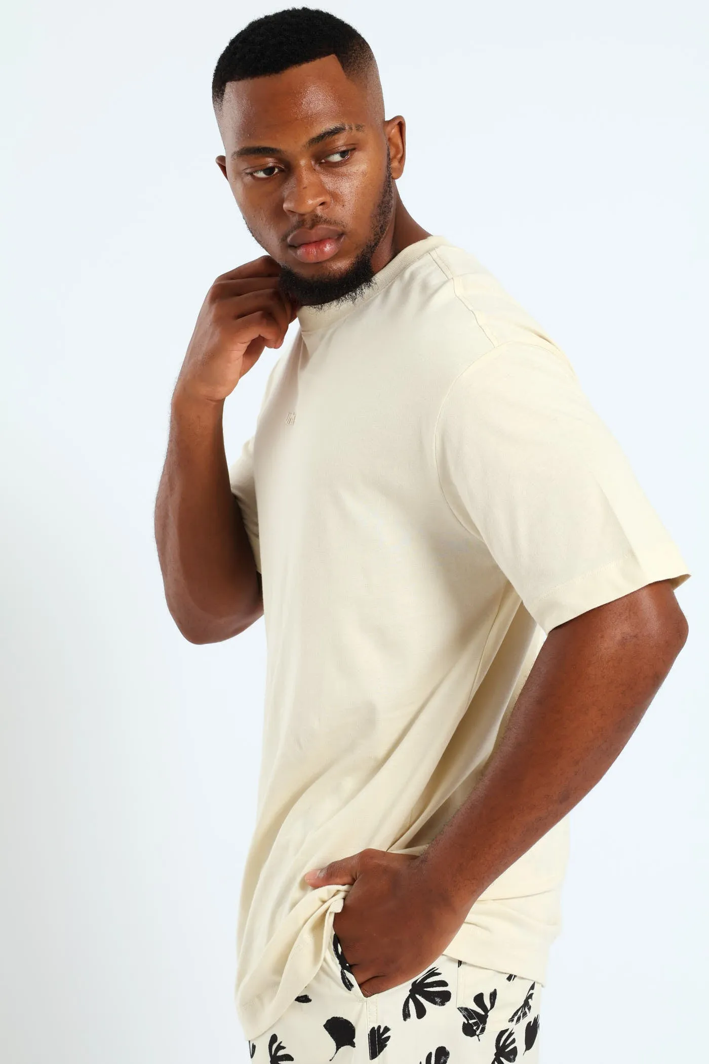 Center Logo Tee - Stone sold by Edgars product image thumbnail 2