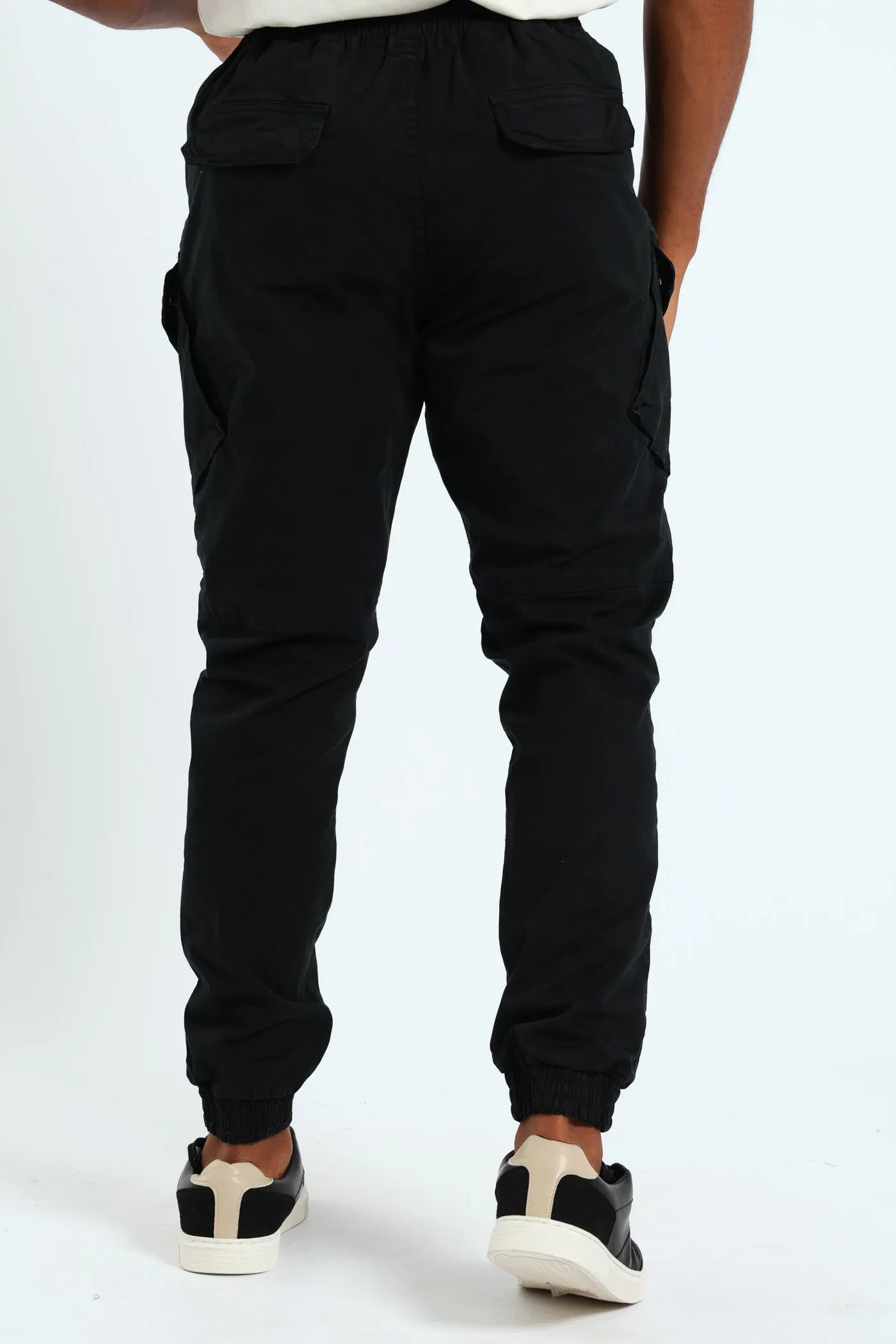 Zip Pocket Cargo Jogger - Black sold by Edgars product image thumbnail 3
