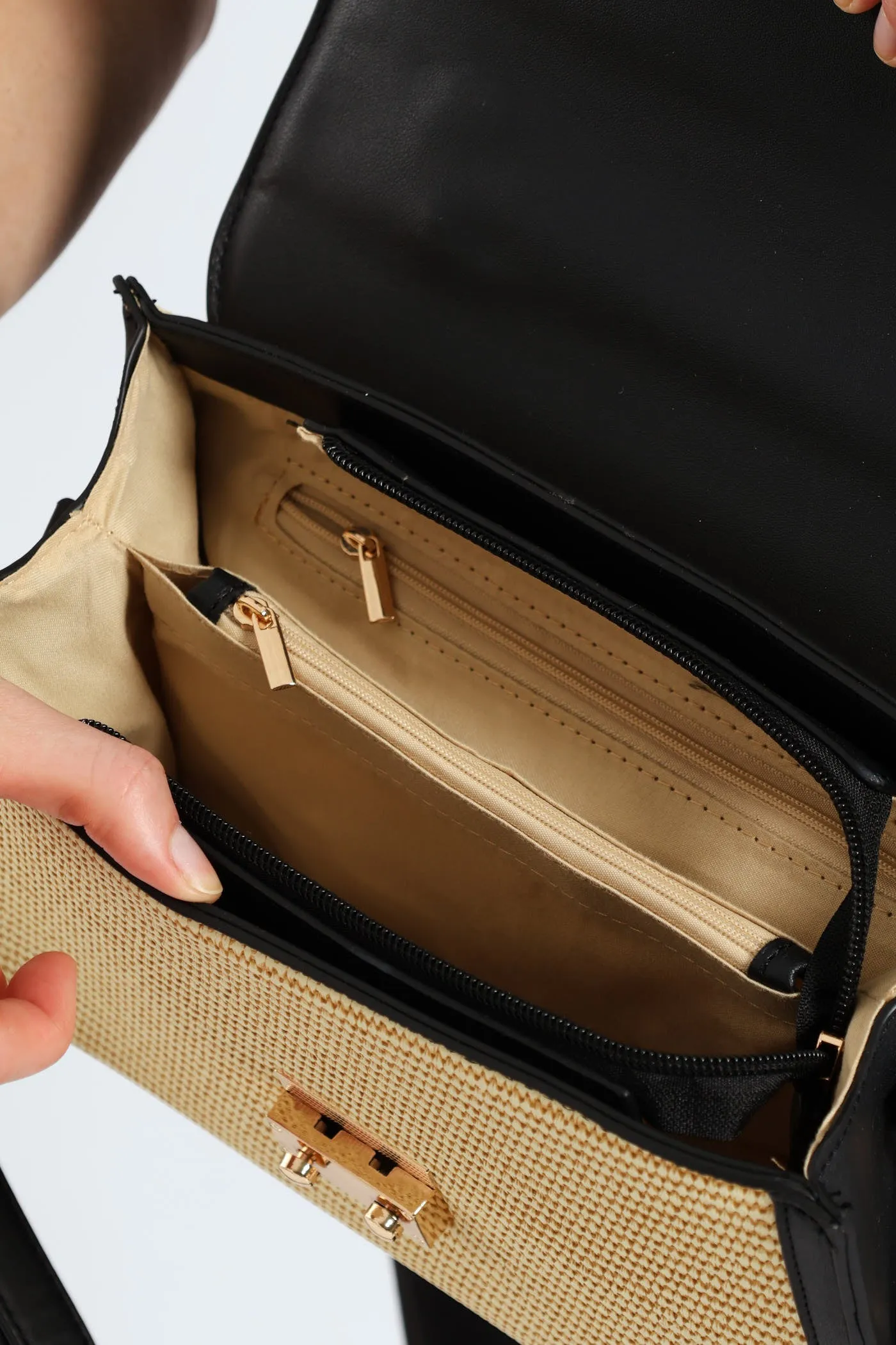 Christie Top Handle Satchel - Black sold by Edgars product image thumbnail 5