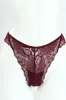 3 Pack Lace Built Up G-String Panties - Black/Wine/Teal sold by Edgars