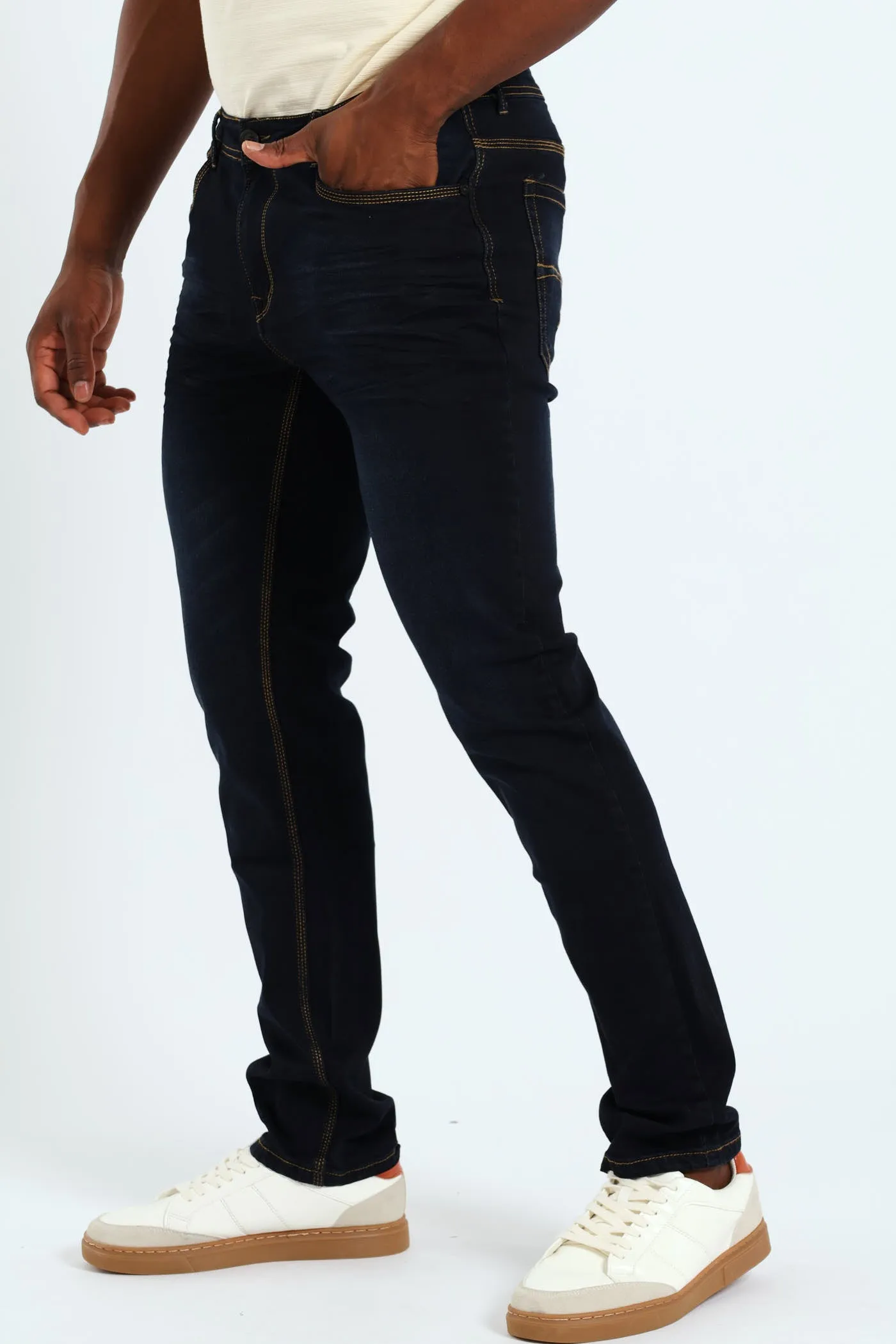 Thunder Slim Denim Jean - Blue/Black sold by Edgars product image thumbnail 2