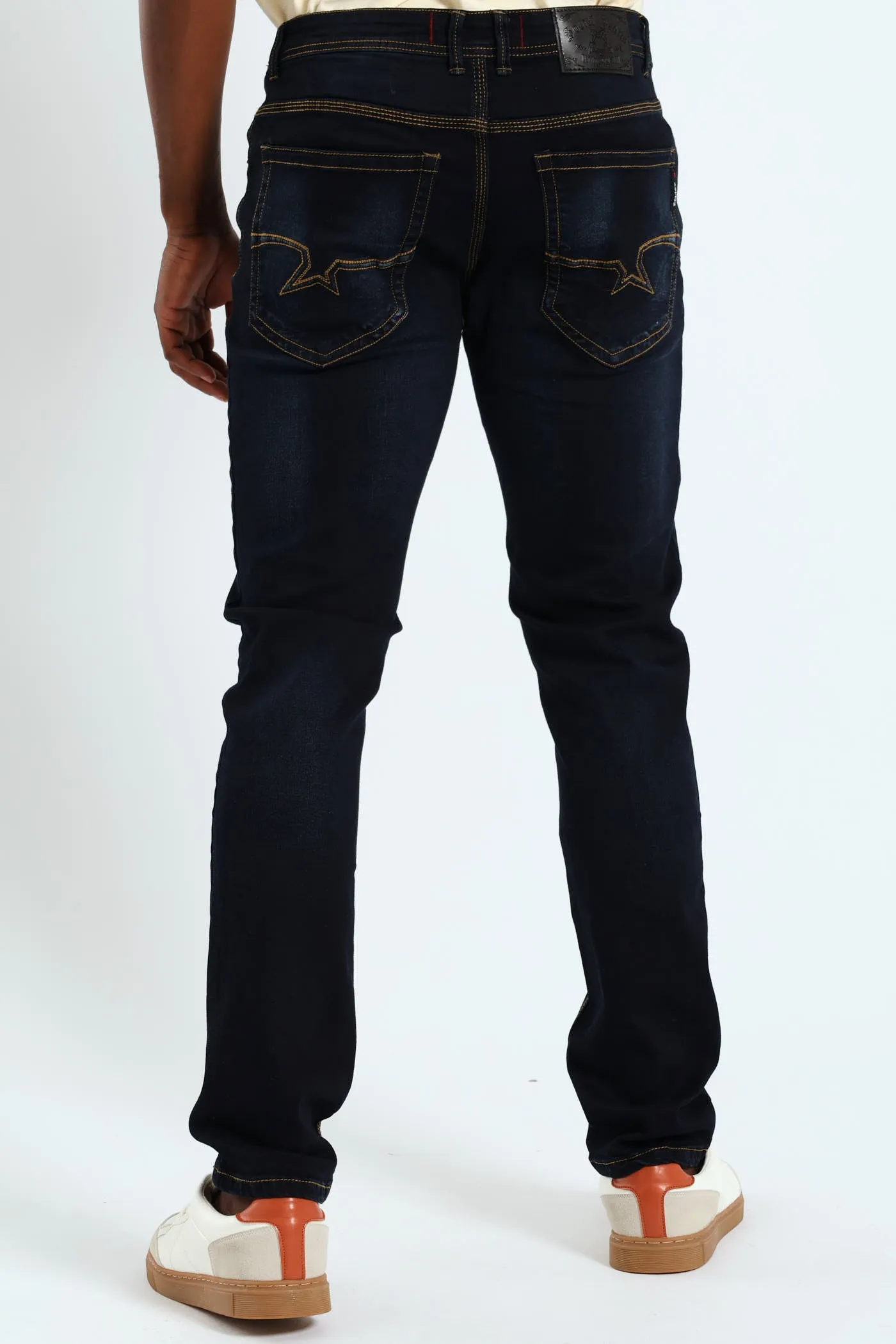 Thunder Slim Denim Jean - Blue/Black sold by Edgars product image thumbnail 3