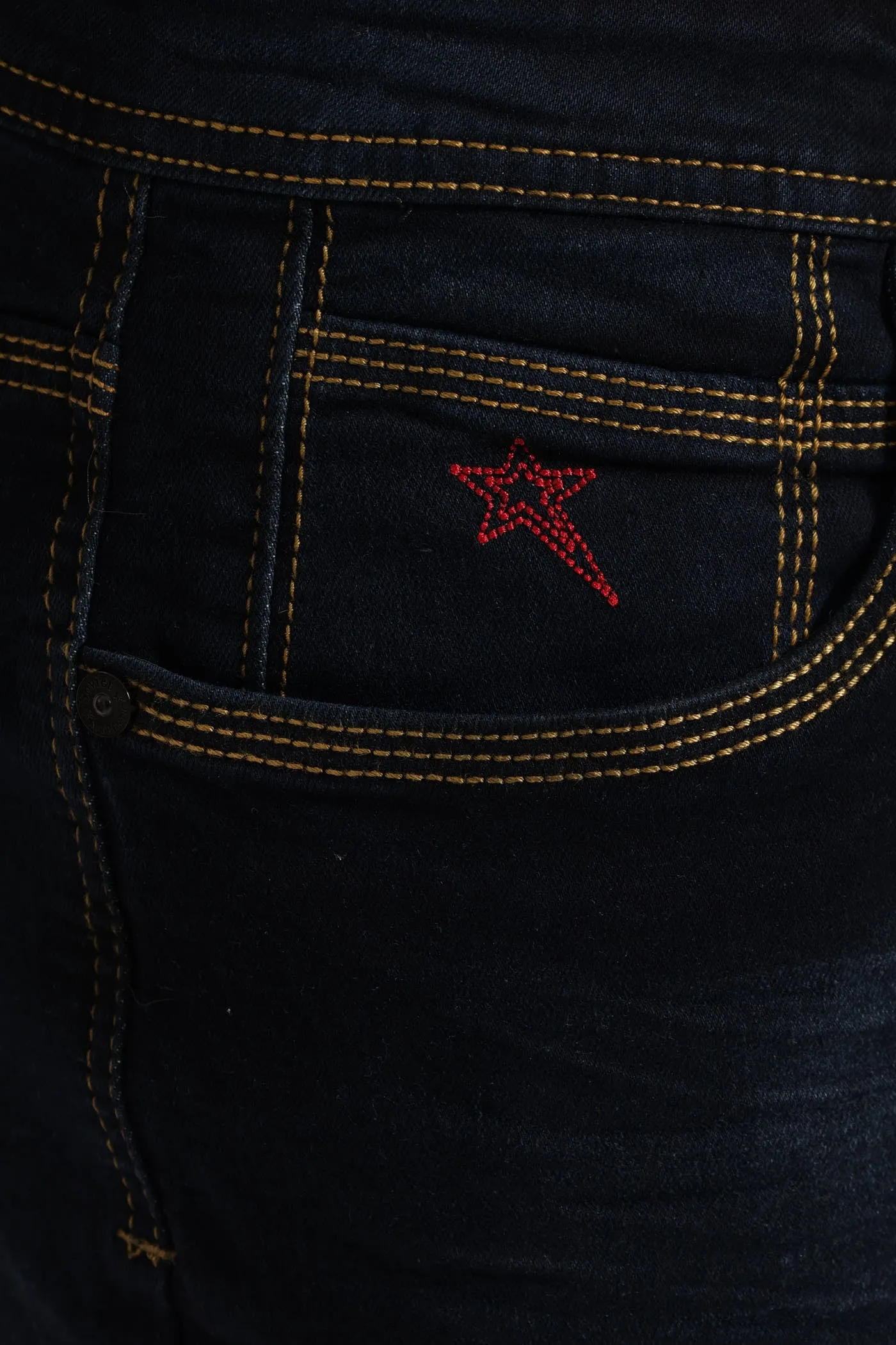 Thunder Slim Denim Jean - Blue/Black sold by Edgars product image thumbnail 4