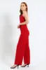 Jumpsuit With An Underbust Cutline - Red sold by Edgars