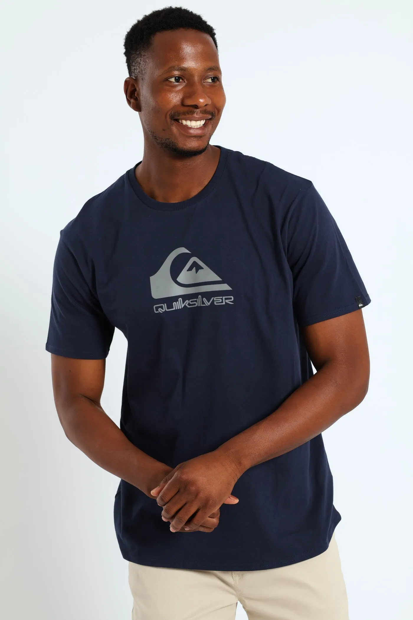Corp Logo Short Sleeve Tee - Navy sold by Edgars