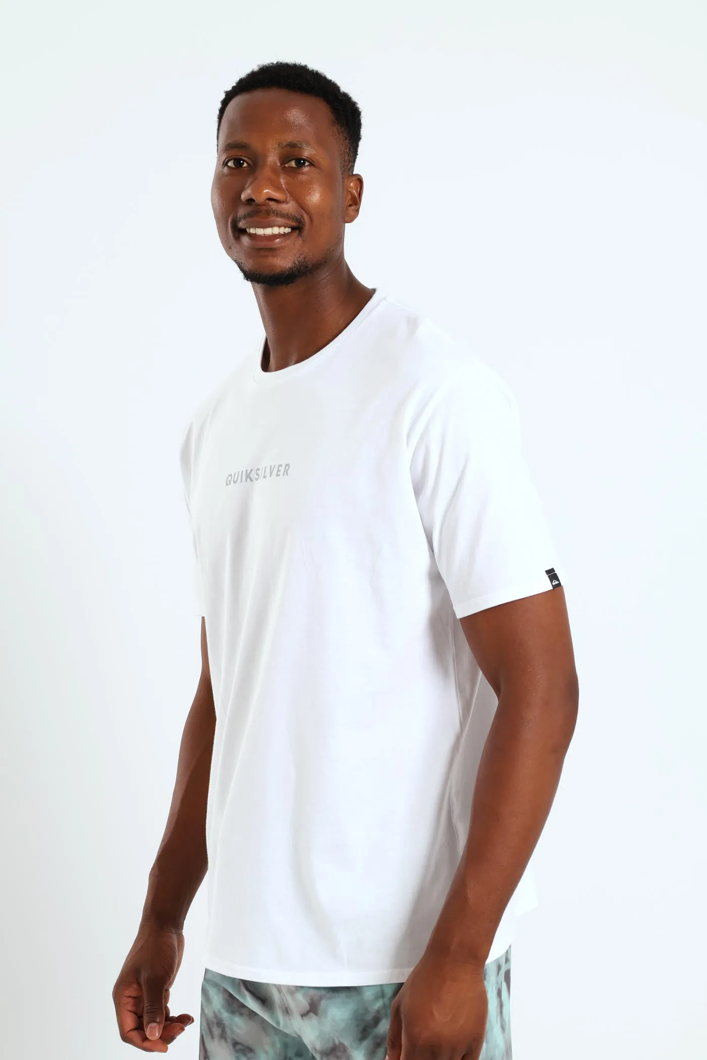 Wordmark Short Sleeve Tee - White sold by Edgars product image thumbnail 2