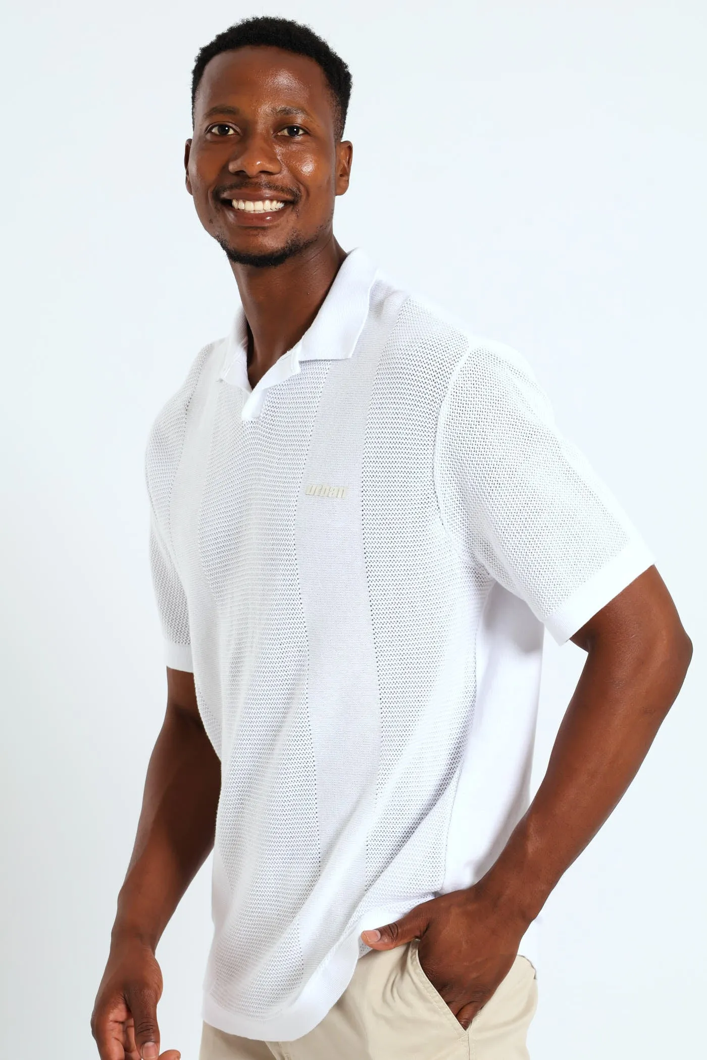 Johnny Collar Shirt - White sold by Edgars product image thumbnail 3