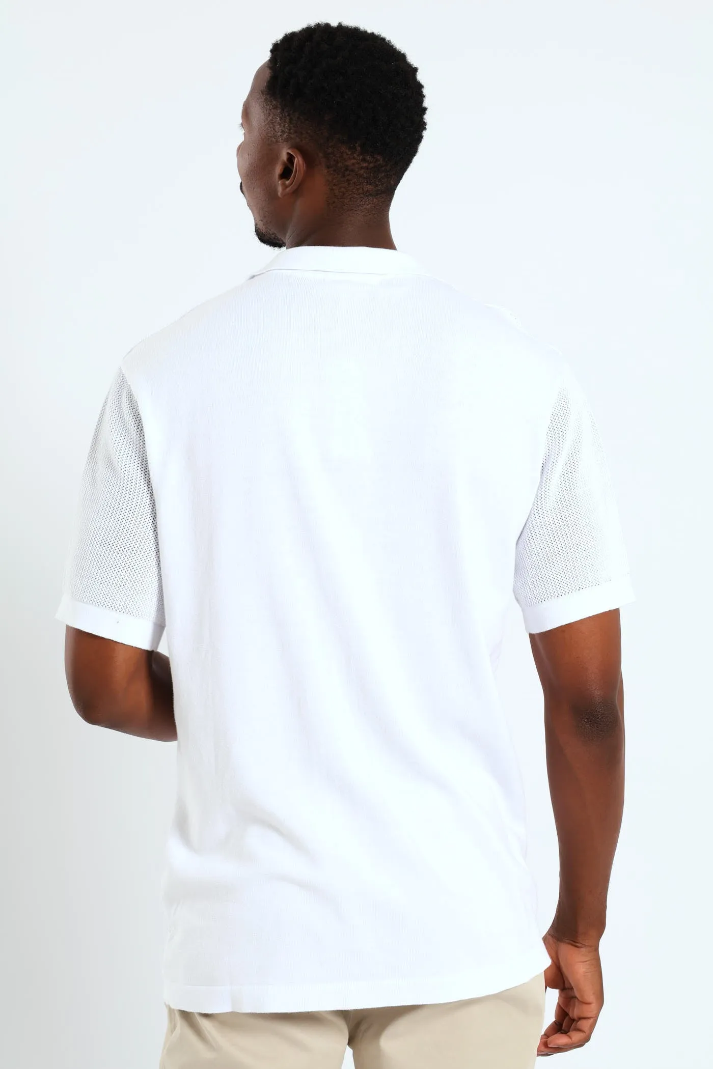 Johnny Collar Shirt - White sold by Edgars product image thumbnail 4