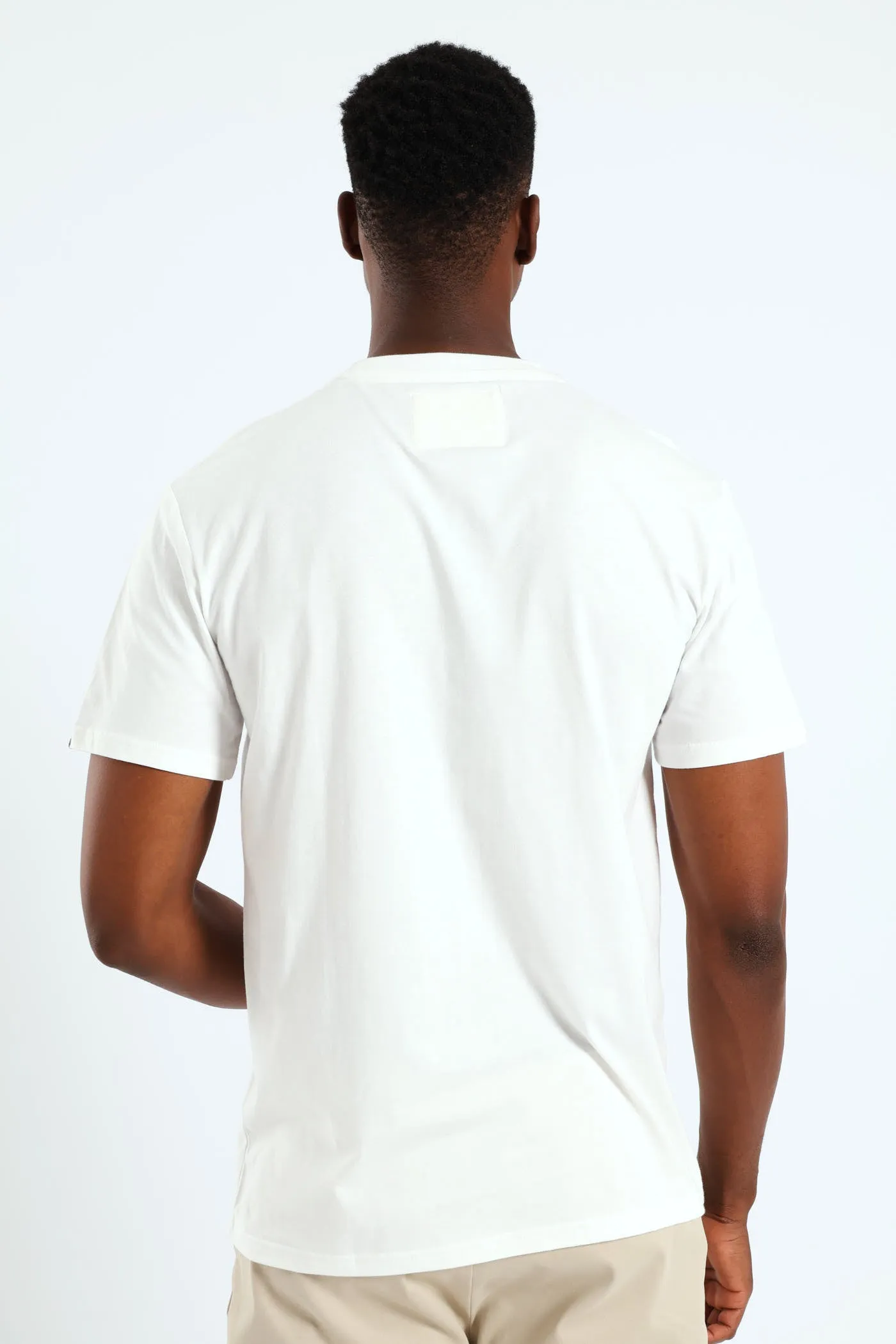 Tail Logo Embroidered Tee - White sold by Edgars product image thumbnail 3