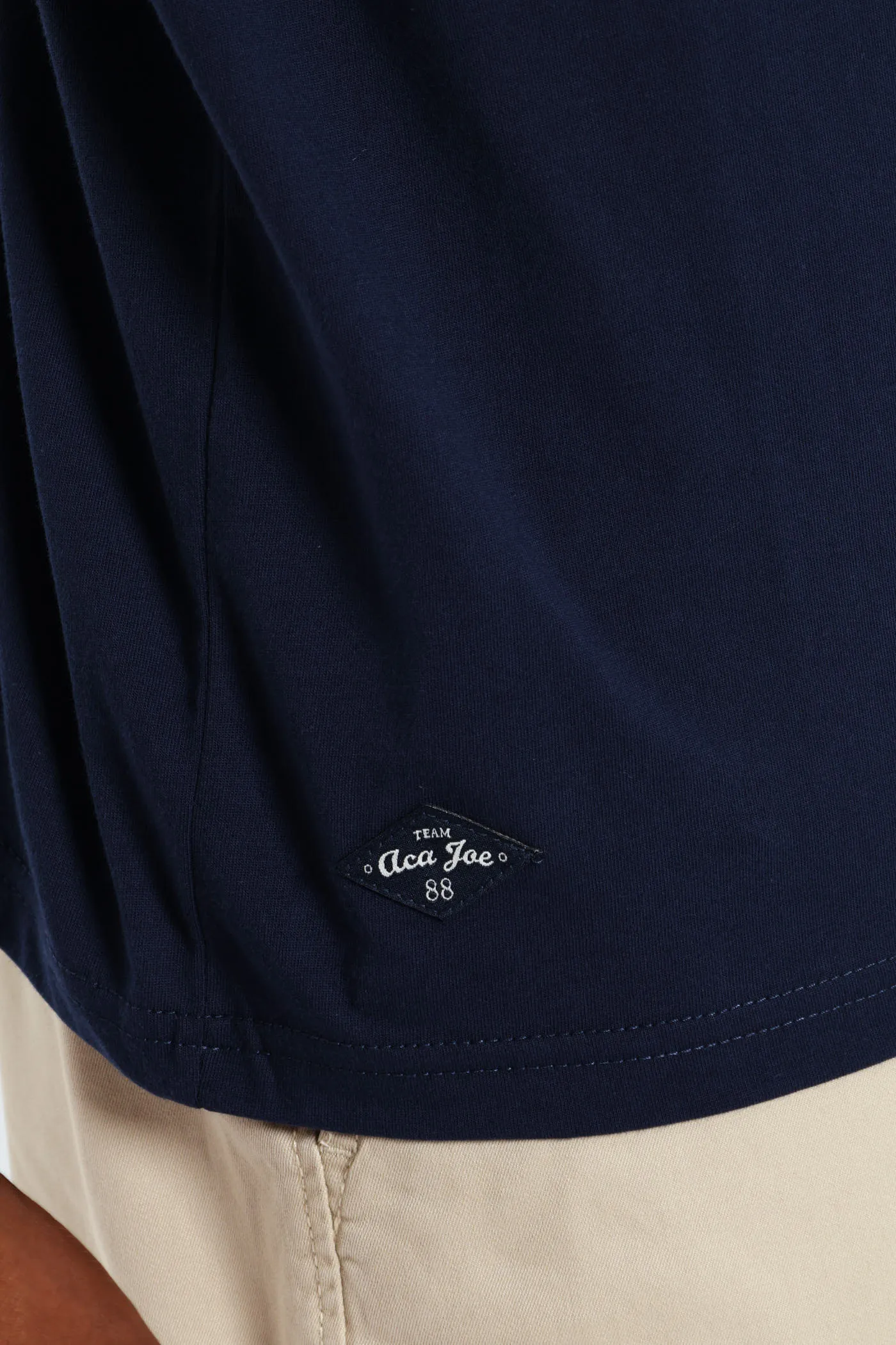 Tail Logo Embroidered Tee - Navy sold by Edgars product image thumbnail 5