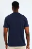 Basic Script Logo Tee - Navy sold by Edgars