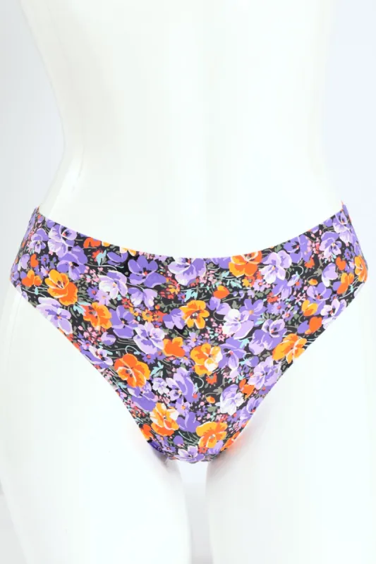 3 Pack Bikini Panties  Painted Floral/Rust/Black sold by Edgars