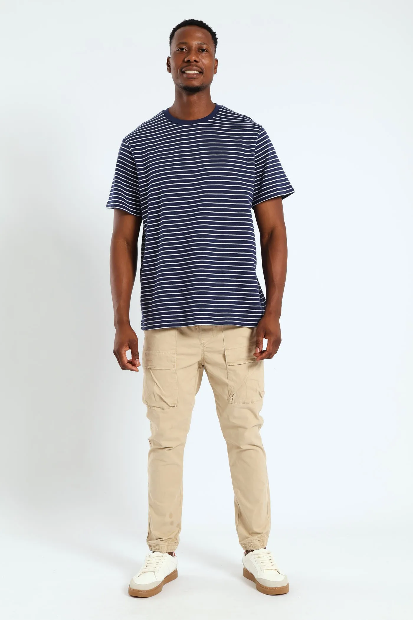Surface Stripe Tee - Navy sold by Edgars product image thumbnail 4