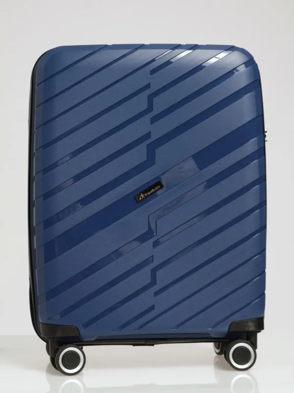 Java 4-Wheel Spinner Luggage - Navy sold by Edgars