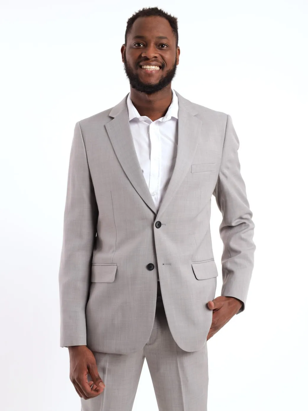 Men's Regular Essential Suit Jacket - Grey sold by Edgars