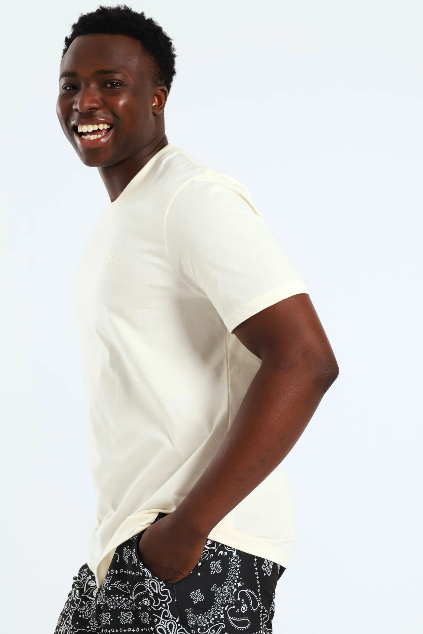 Ecru Plain Tee - Off White sold by Edgars product image thumbnail 2