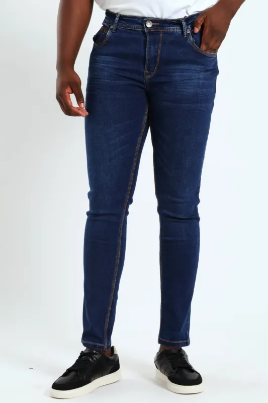 Thunder Skinny Four Denim - Indigo sold by Edgars 