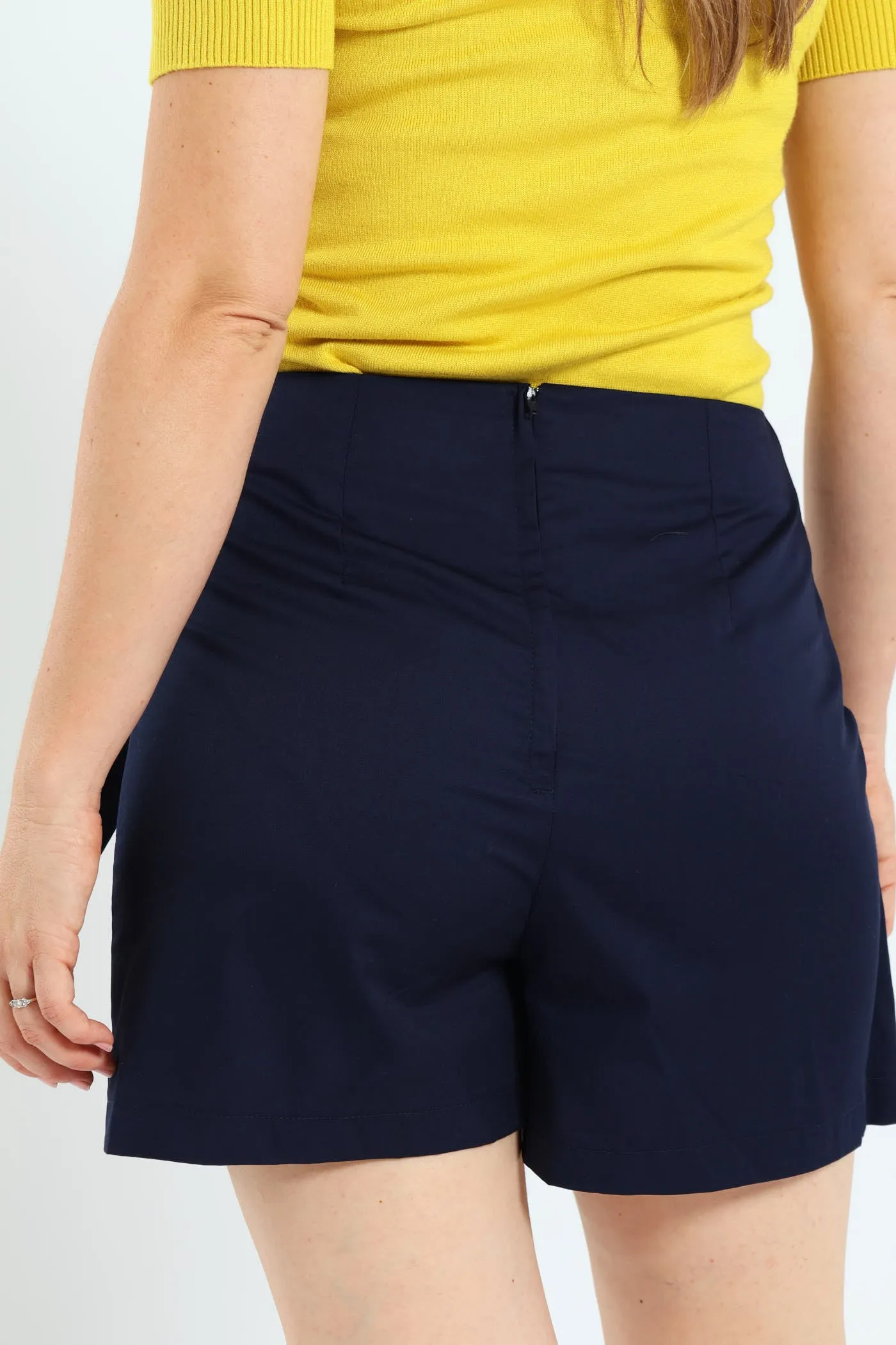 D-Ring Utility Mid Thigh Skort - Navy sold by Edgars product image thumbnail 3