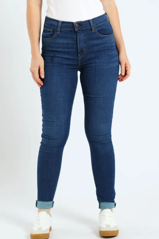 Hi-Rise 720 Super Skinny Jean - Indigo sold by Edgars