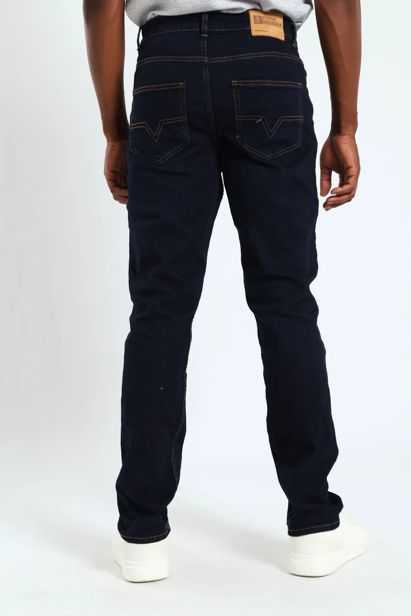 Slim Fashion Denim Jean - Blue/Black sold by Edgars product image thumbnail 4