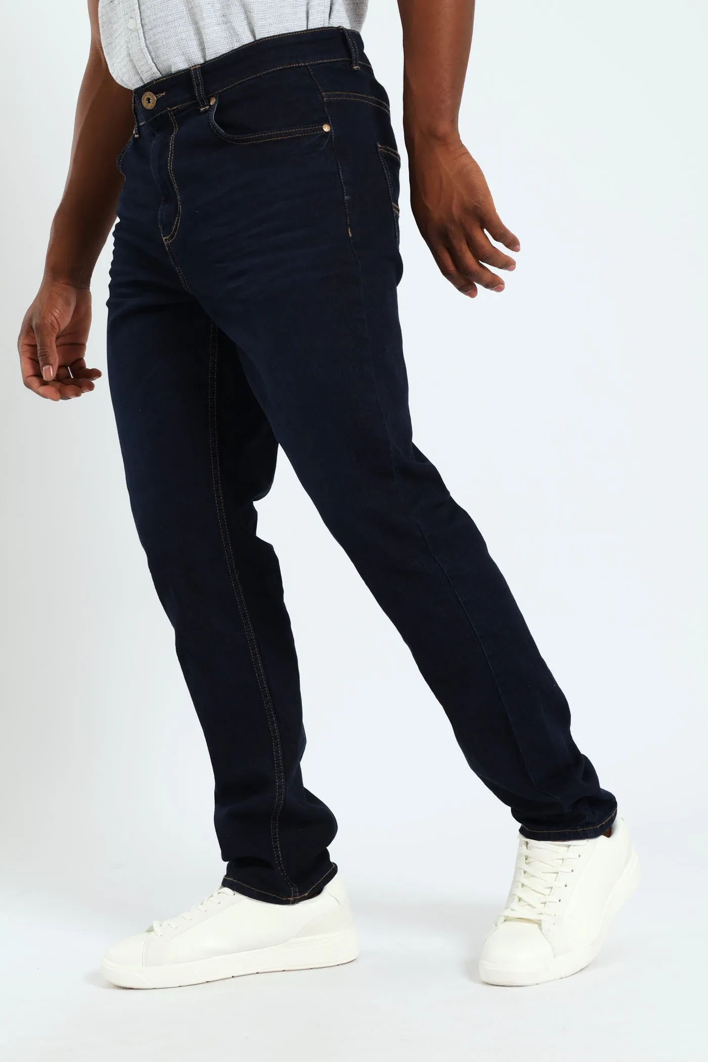 Slim Fashion Denim Jean - Blue/Black sold by Edgars product image thumbnail 3
