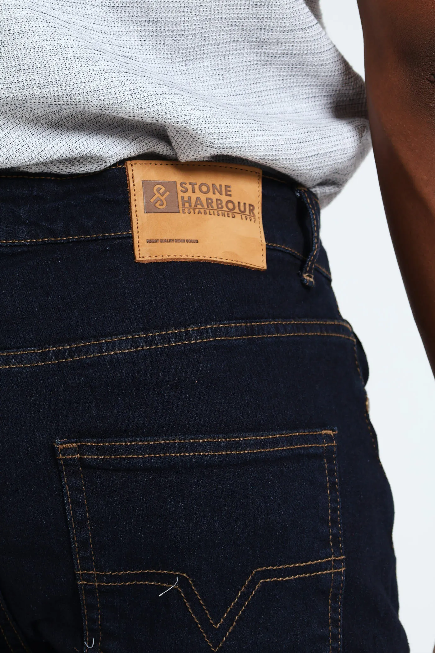 Slim Fashion Denim Jean - Blue/Black sold by Edgars product image thumbnail 2