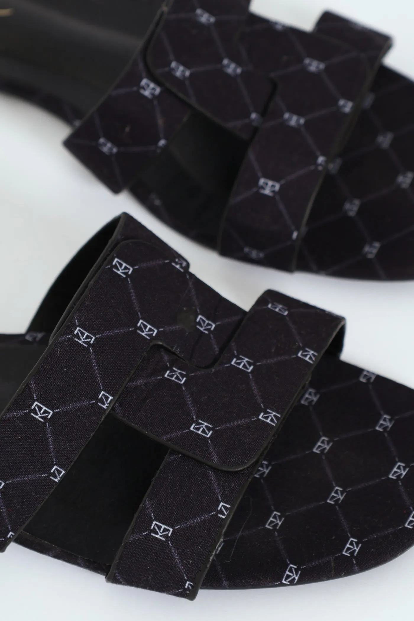 Interlinked Printed Mule Sandal - Black sold by Edgars product image thumbnail 2