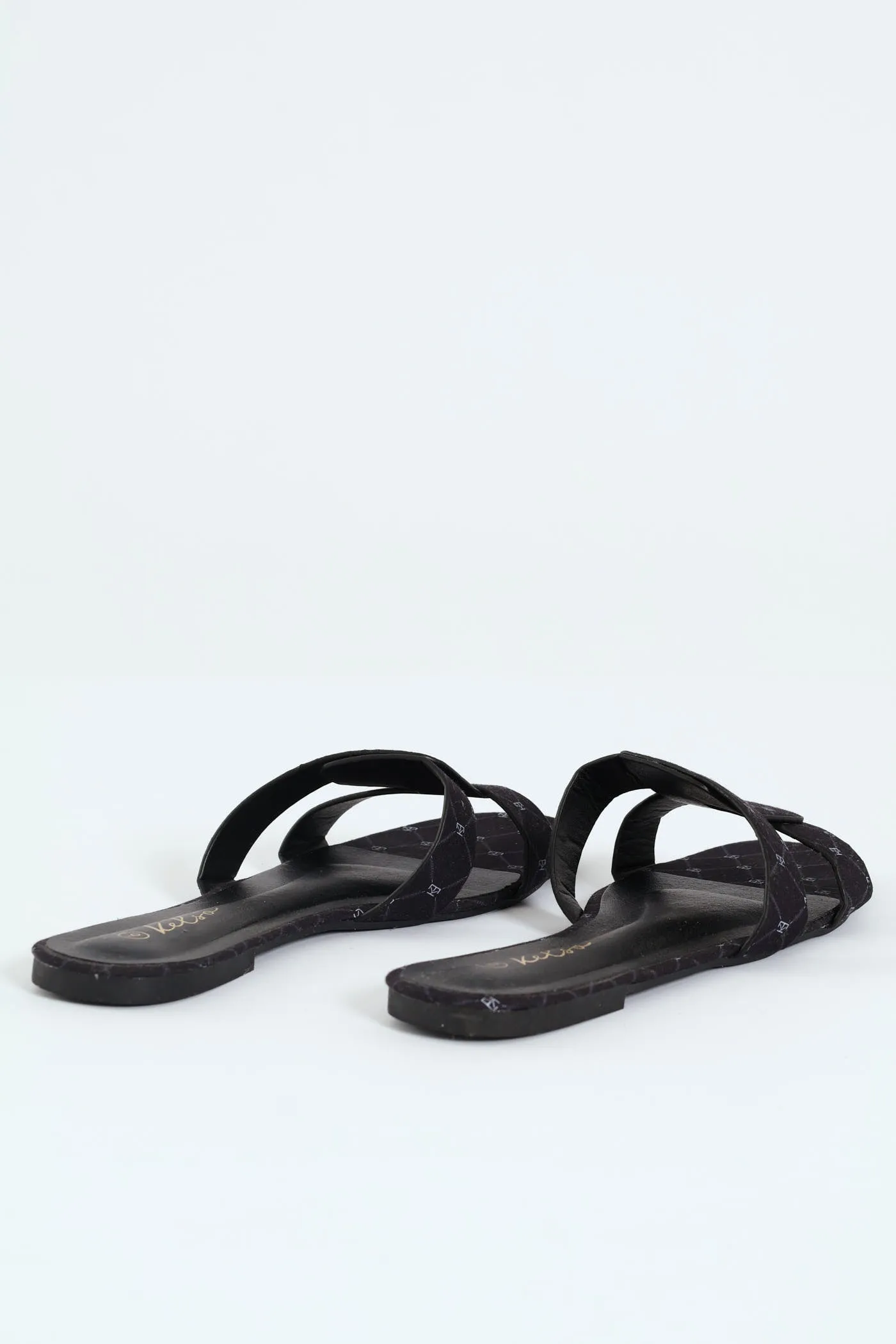 Interlinked Printed Mule Sandal - Black sold by Edgars product image thumbnail 5