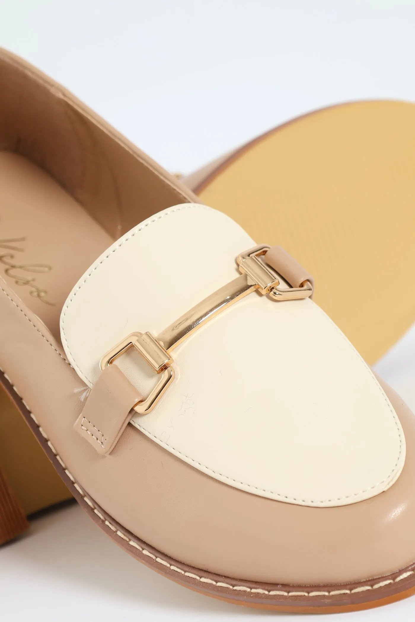 Metal Trim Loafer - Natural sold by Edgars product image thumbnail 5