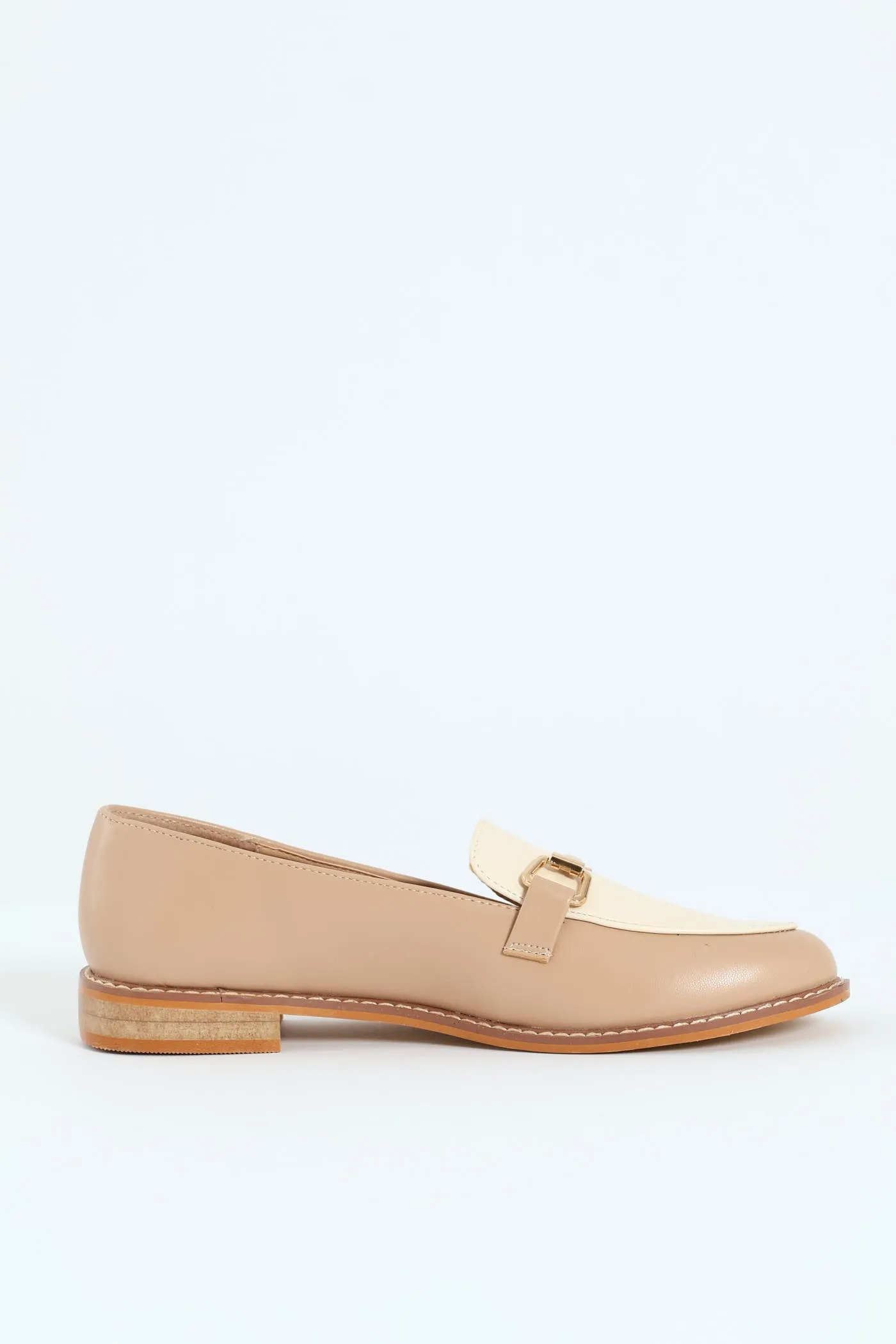 Metal Trim Loafer - Natural sold by Edgars product image thumbnail 2