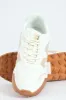 Alessandra Patchwork Sneaker - White/Beige sold by Edgars
