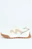 Alessandra Patchwork Sneaker - White/Beige sold by Edgars