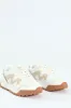 Alessandra Patchwork Sneaker - White/Beige sold by Edgars