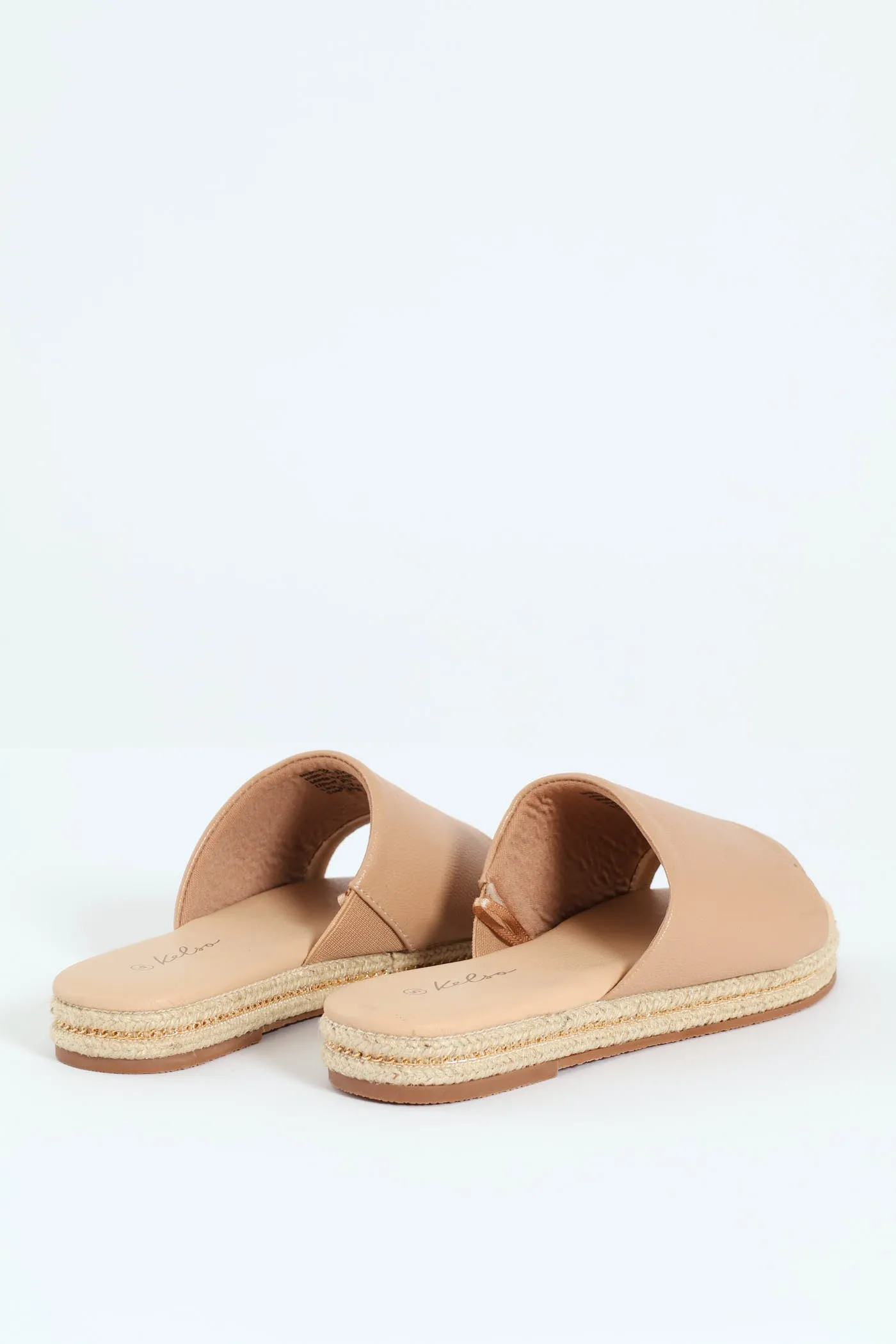 Single Banded Espadrille With Chain Detail - Taupe sold by Edgars product image thumbnail 3