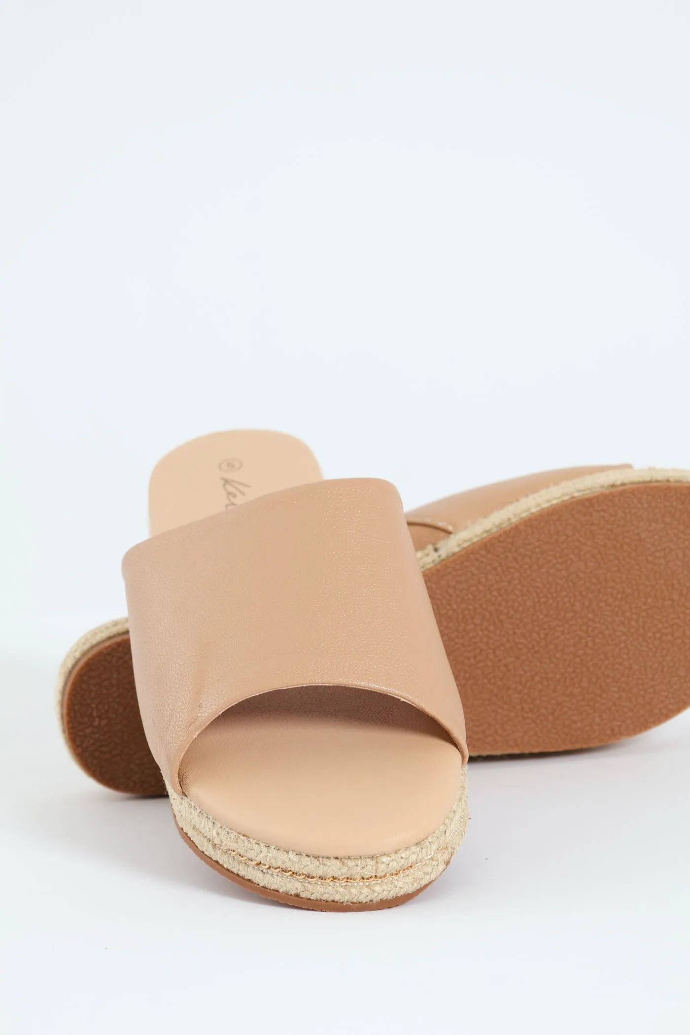 Single Banded Espadrille With Chain Detail - Taupe sold by Edgars product image thumbnail 2