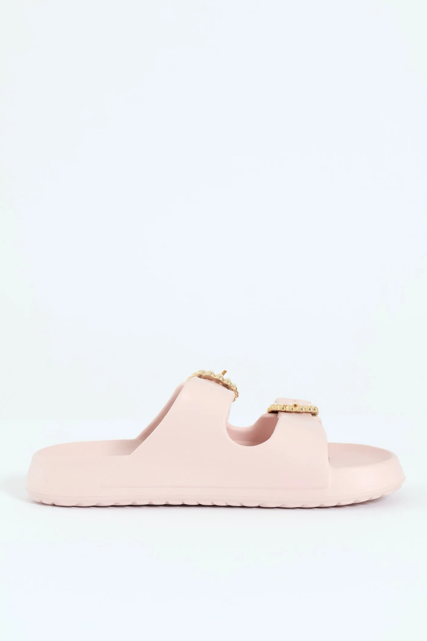 Eva Slide With Pearl Buckle - Blush sold by Edgars product image thumbnail 3