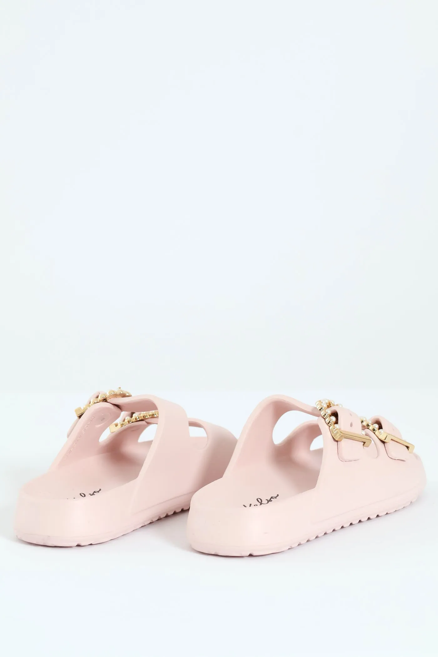 Eva Slide With Pearl Buckle - Blush sold by Edgars product image thumbnail 4
