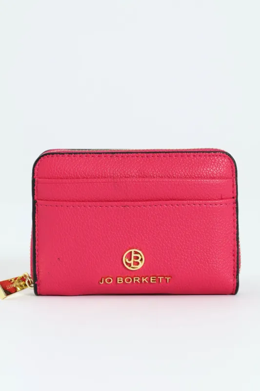 Gabi Zip Around Purse - Pink sold by Edgars