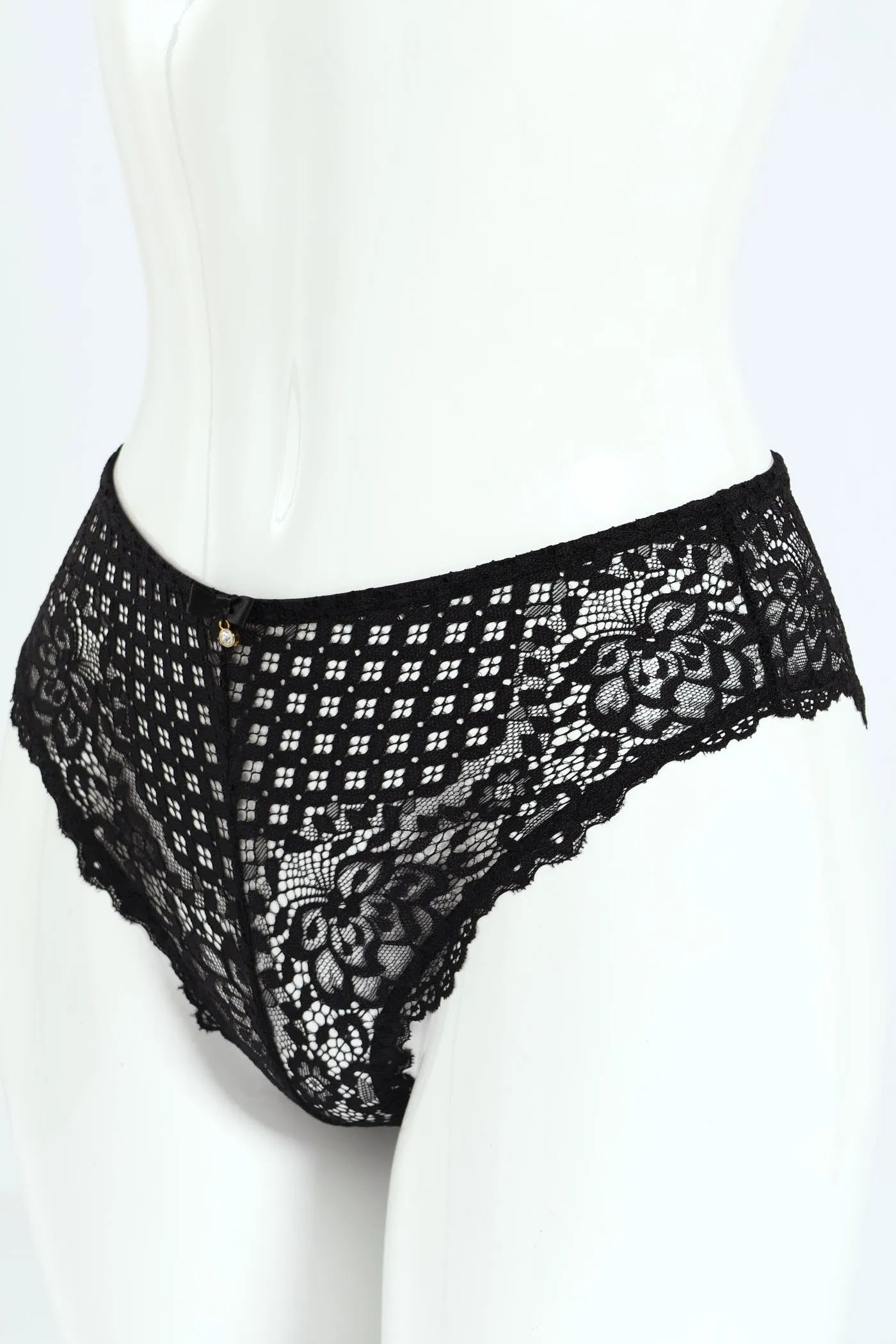Full Lace Midi Panties - Black sold by Edgars product image thumbnail 3
