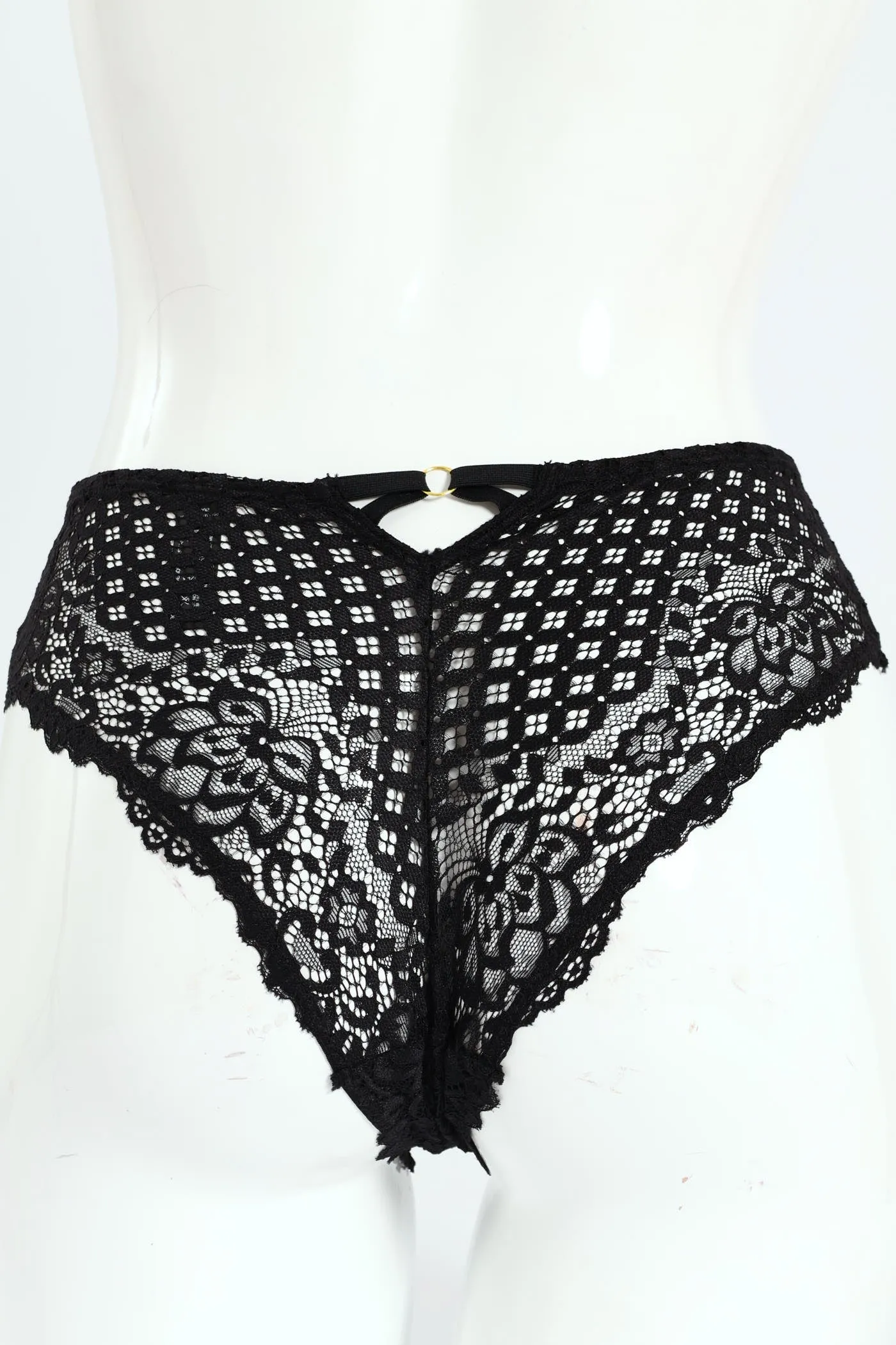 Full Lace Midi Panties - Black sold by Edgars product image thumbnail 2