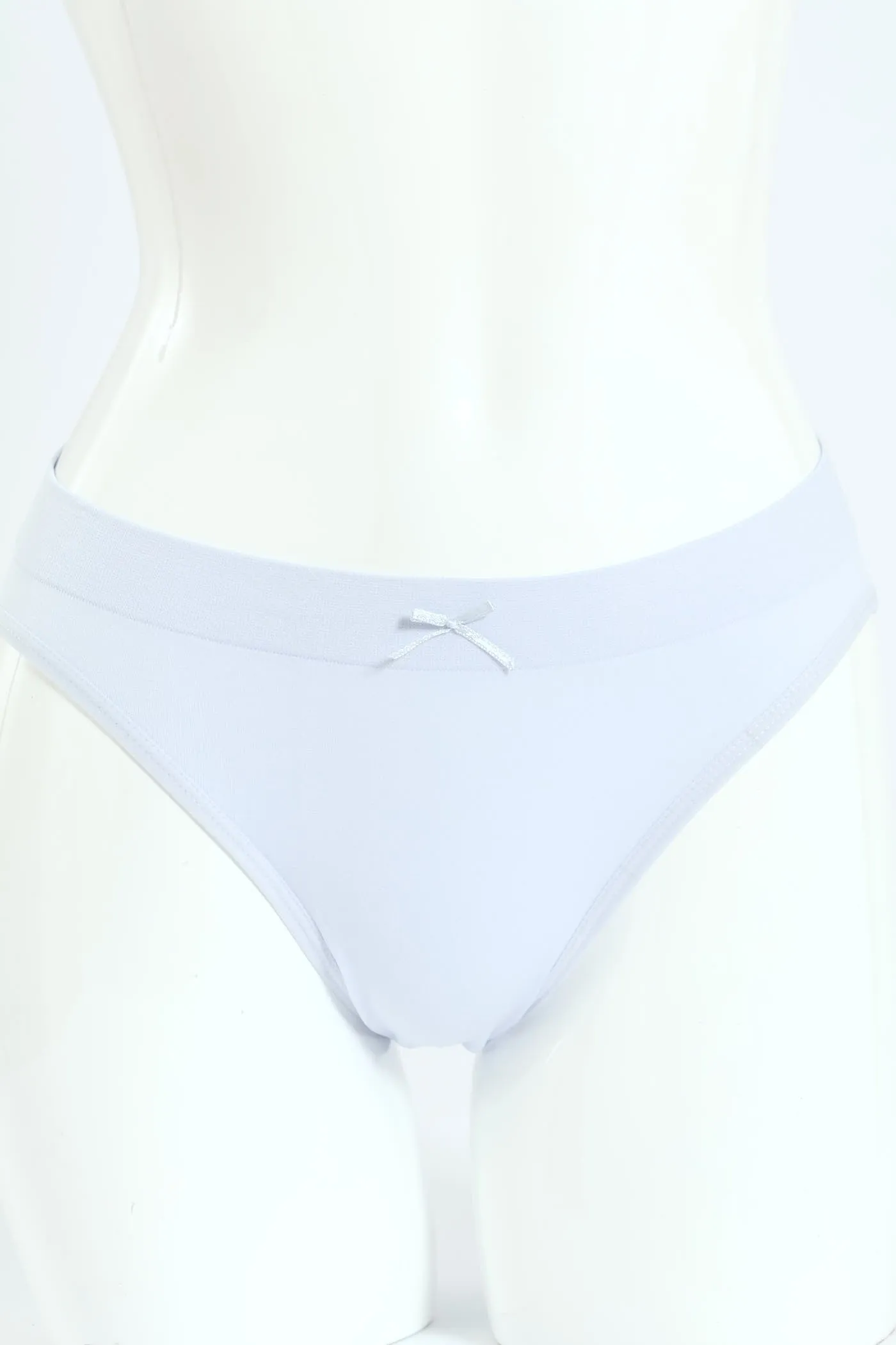 3 Pack Seamless Hi-Cut Panties - Mauve/Light Blue/Grey Melange sold by Edgars product image thumbnail 3