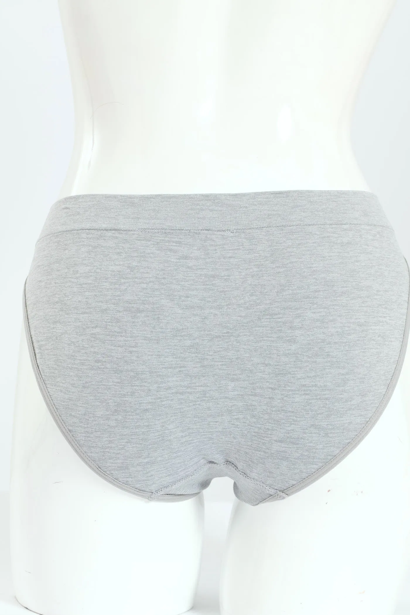 3 Pack Seamless Hi-Cut Panties - Mauve/Light Blue/Grey Melange sold by Edgars product image thumbnail 4