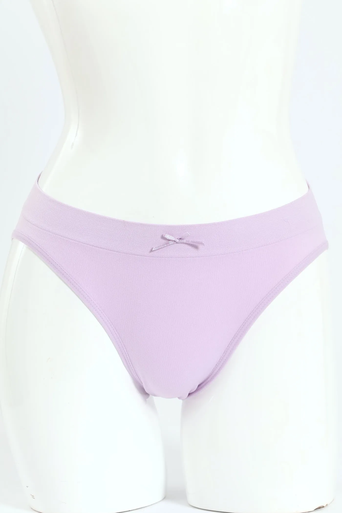 3 Pack Seamless Hi-Cut Panties - Mauve/Light Blue/Grey Melange sold by Edgars product image thumbnail 2