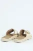 Softride Open Toe Slide - Beige sold by Edgars