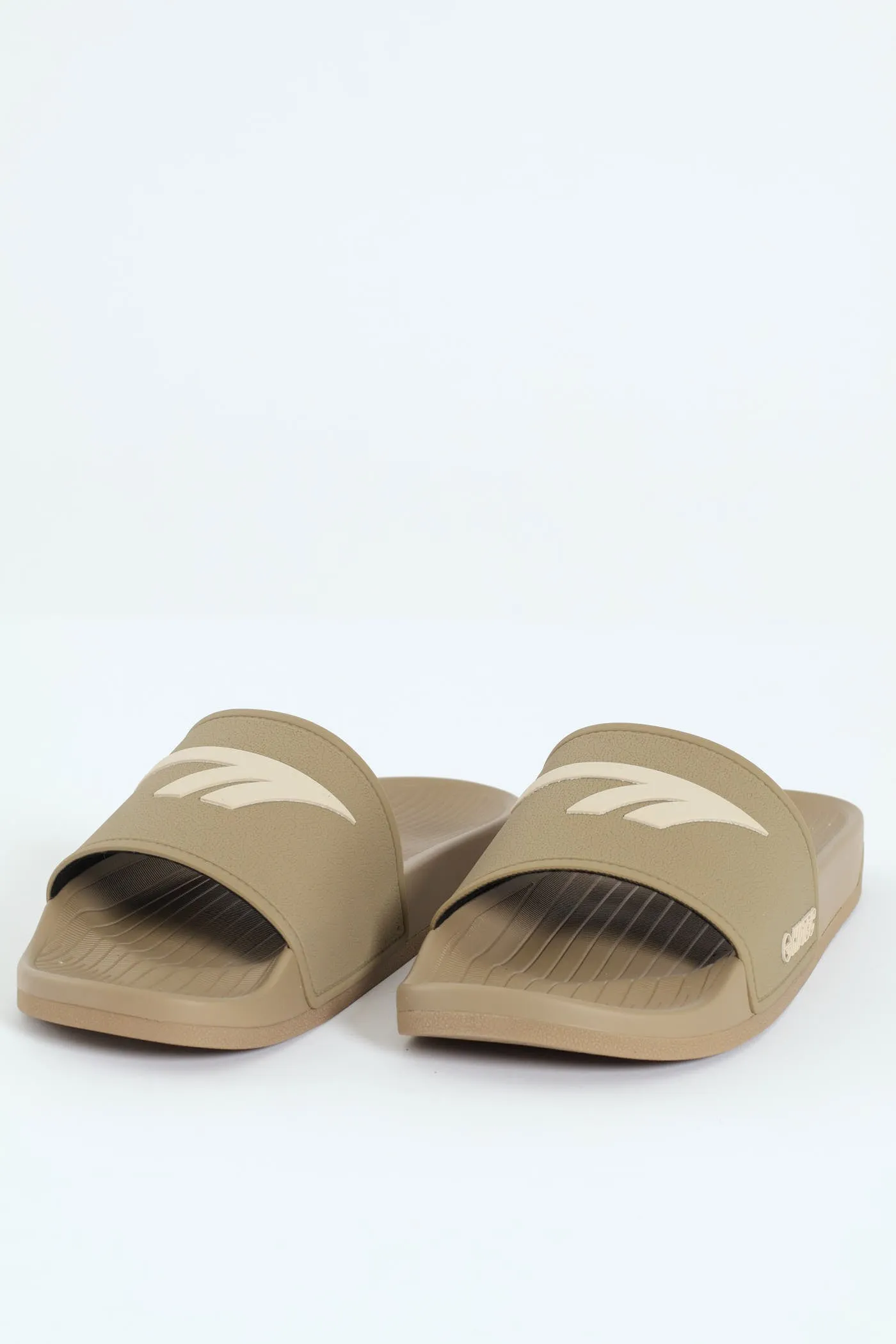 Molded Pool Slide Sandal - Olive sold by Edgars