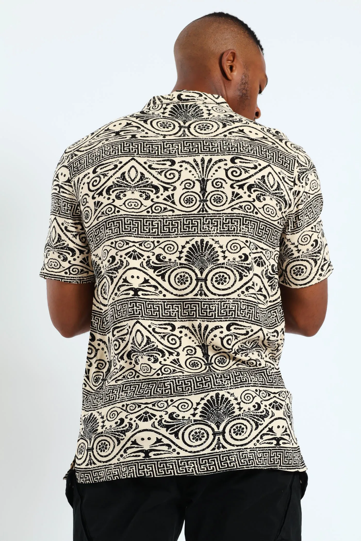 Villa Print Shirt - Off White sold by Edgars product image thumbnail 3