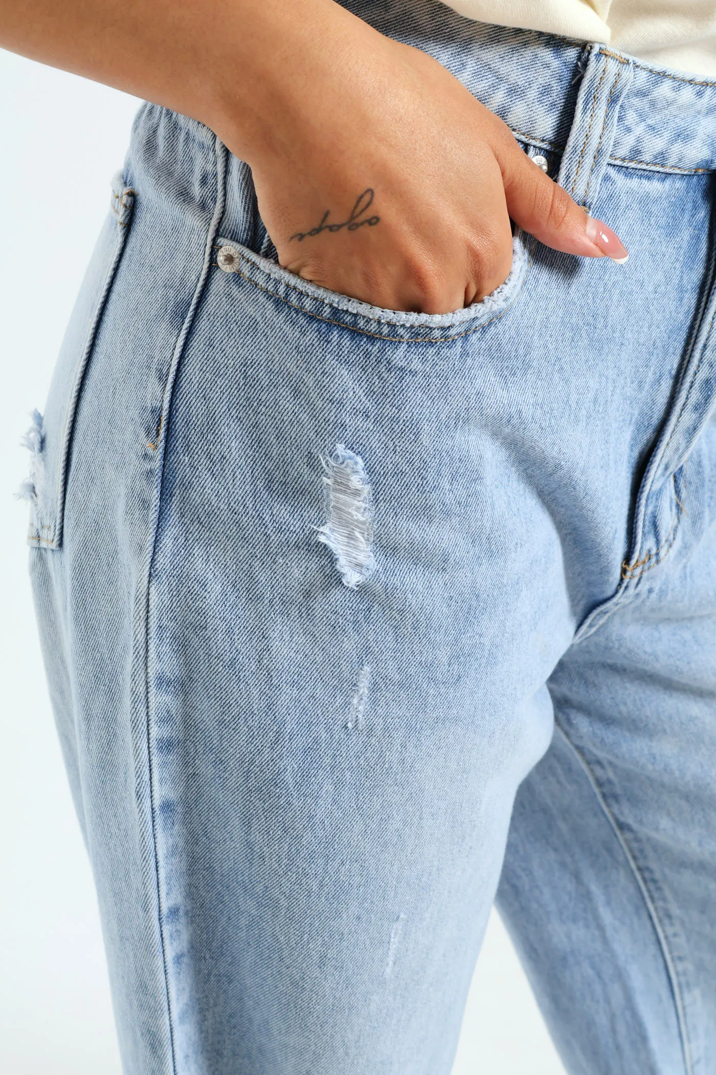 Slouchy Jean - Salty Mid Wash sold by Edgars product image thumbnail 5